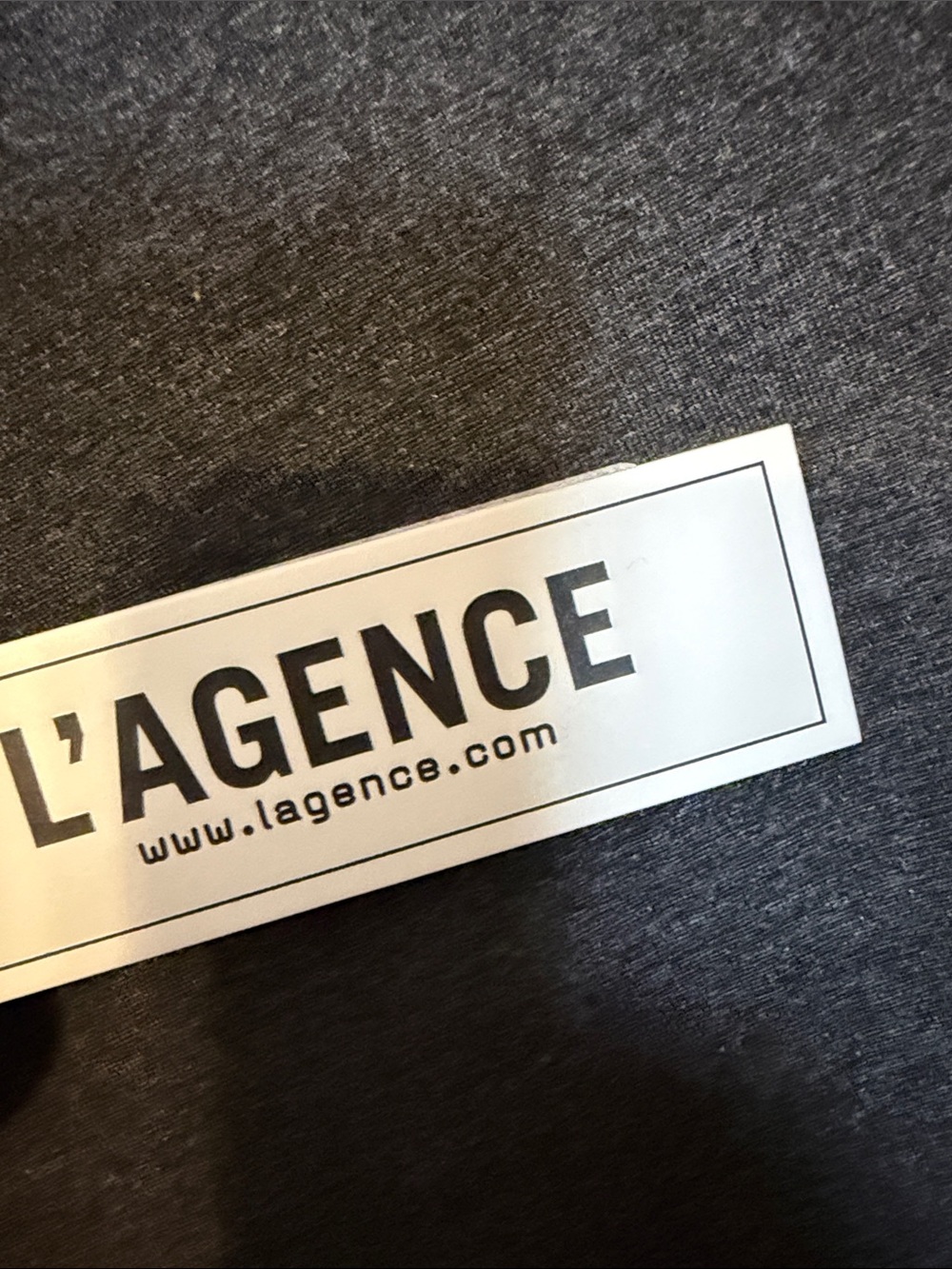 Lagence Aja turtle neck top 3/4 sleeve Dark Heather Grey Size Small Petite NWT - Picture 5 of 9